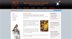 Desktop Screenshot of maverickscricket.com